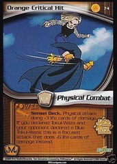 Orange Critical Hit - 074 - Unlimited Edition - Flat Foil